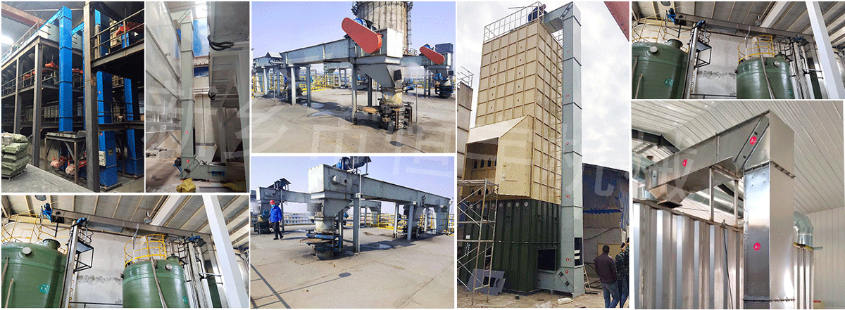 斗式提升機客戶現(xiàn)場